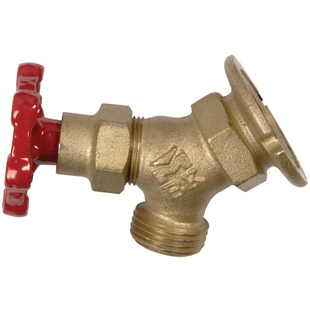 B & K B&K Mueller 3/4 in. FIP Hose Brass Sillcock Valve 108-014